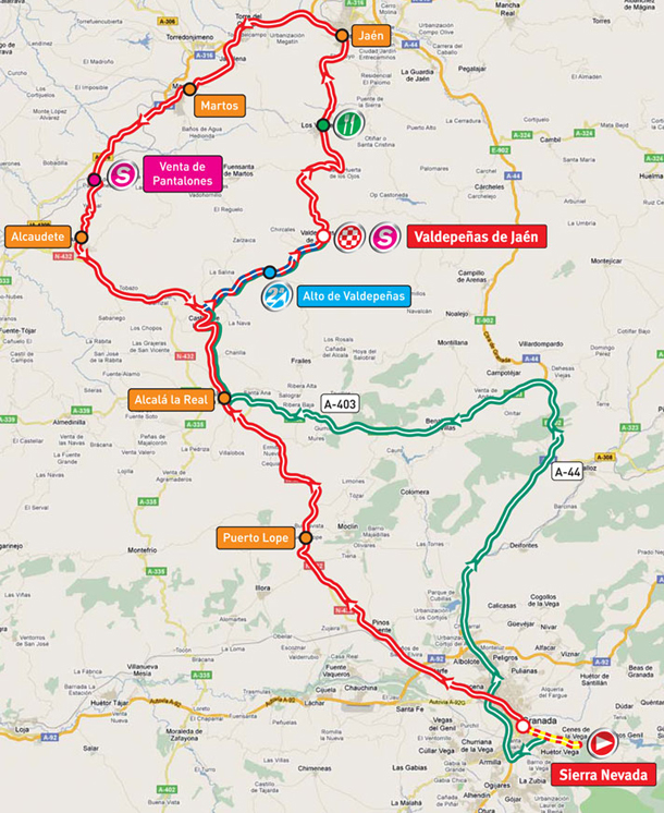 stage 5 route map