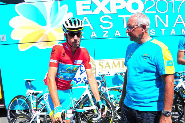 Nibali and Martinelli