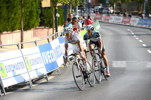 Philippe Gilbert and Zdenek Stybar