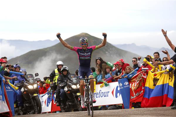 Niemic wins stage 15 of the 2014 Vuelta