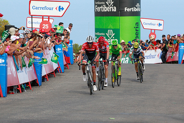 Alberto Contador and Chris Froome