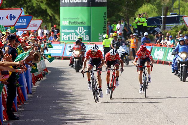 Alberto Contador and Chris Froome