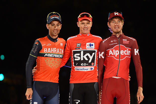 Vuelta final podium