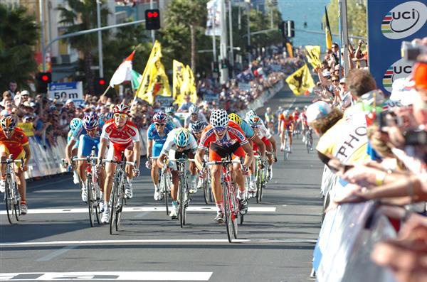 Elite Men Road Race sprint