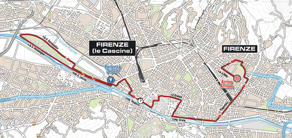 junior women's individual time trial race course