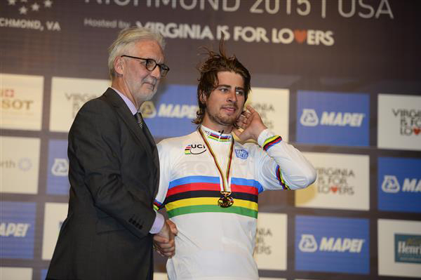 Peter Sagan and Biran Cookson