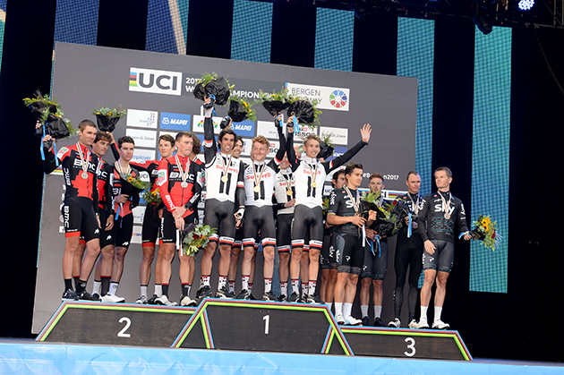 The podium